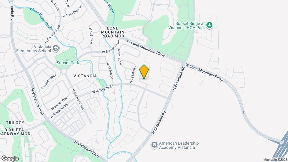 12000 W Nadine Way Map and Location Details