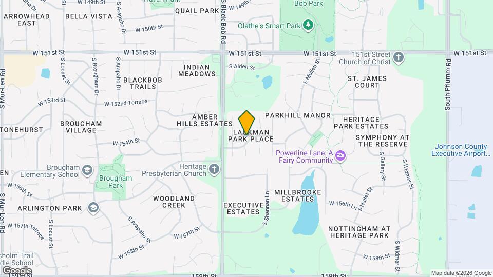 14960 W 154th St Map and Location Details