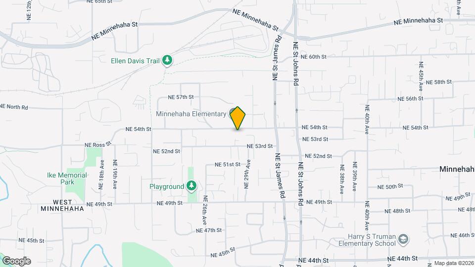 2819 NE 54th St Map and Location Details