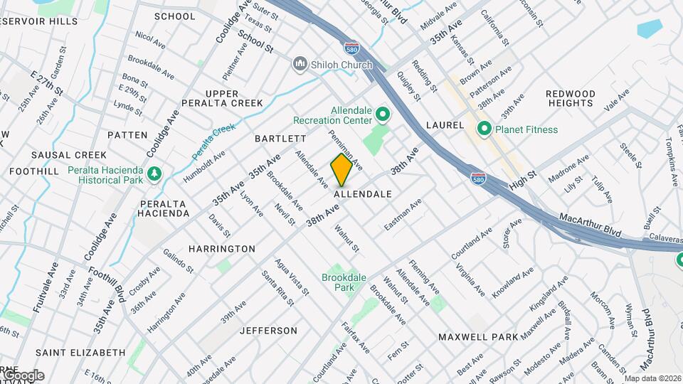 2816 Viola St Mapa y Detalles de la Ubicación