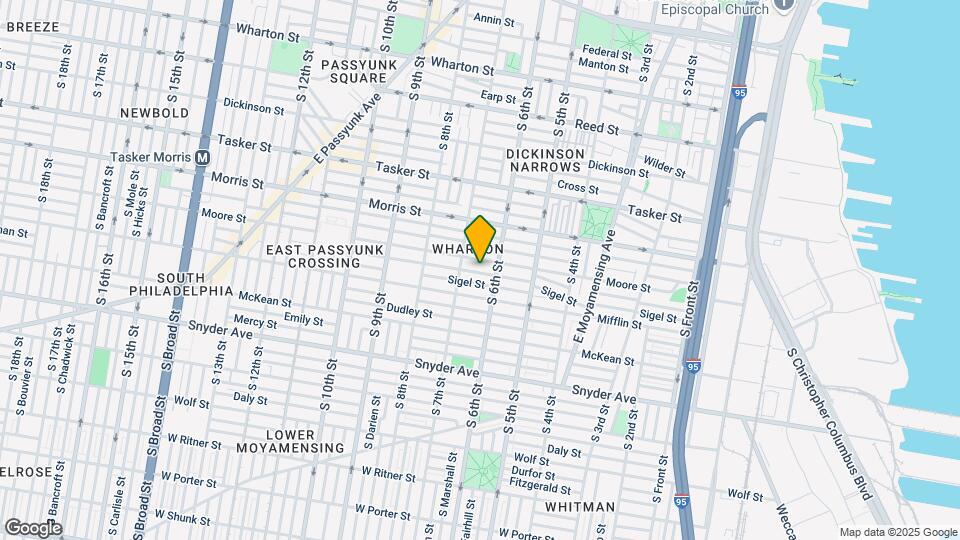 621 McClellan St Map and Location Details