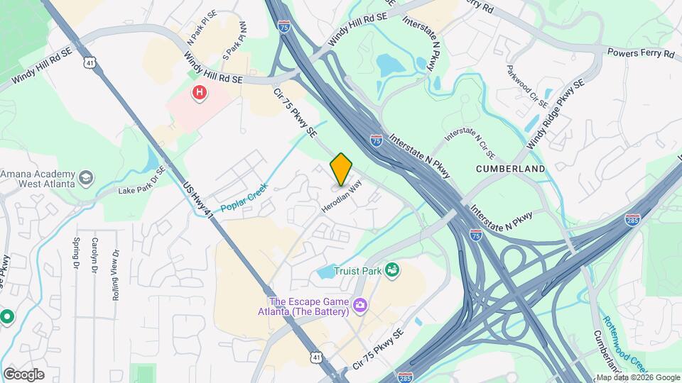 2766 Avington Ln Map and Location Details