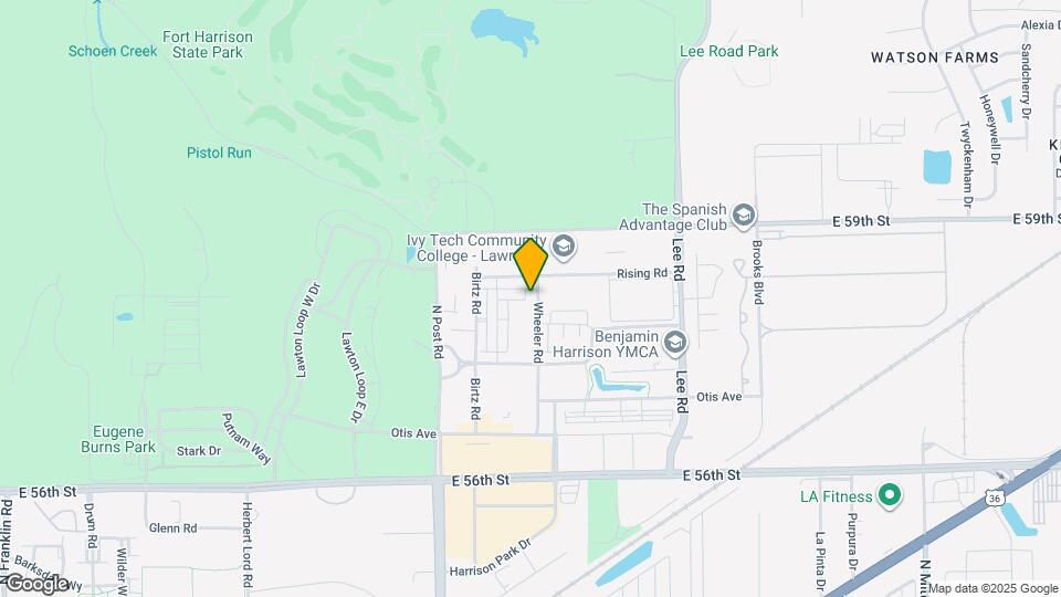 5816 Wheeler Rd Map and Location Details