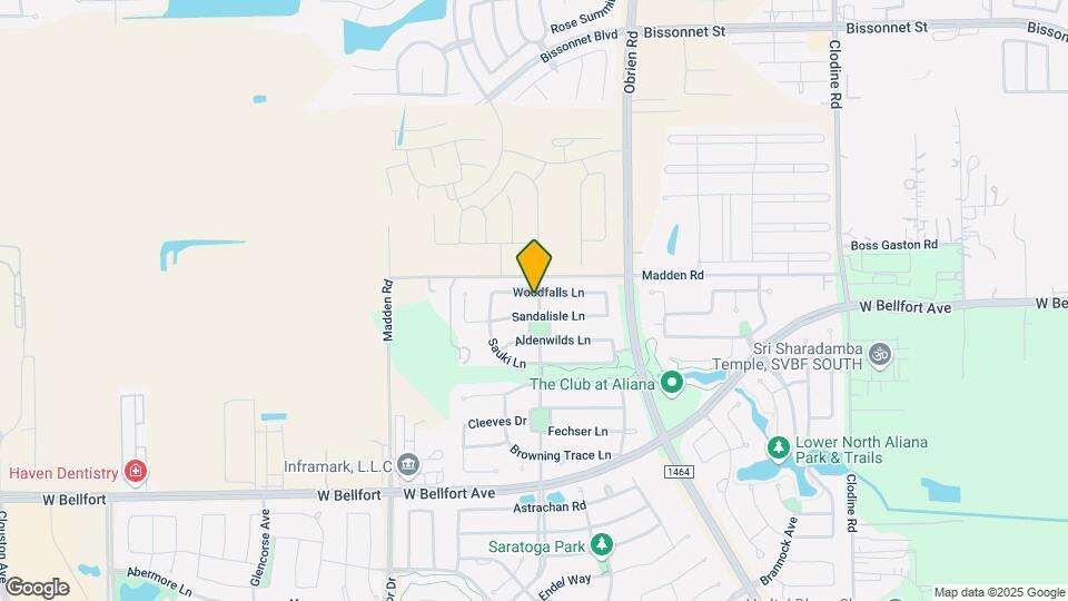 17503 Woodfalls Ln Map and Location Details