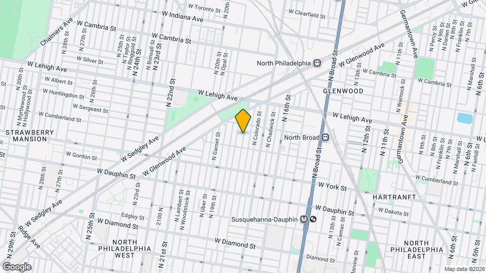 2530 N 18th St Map and Location Details