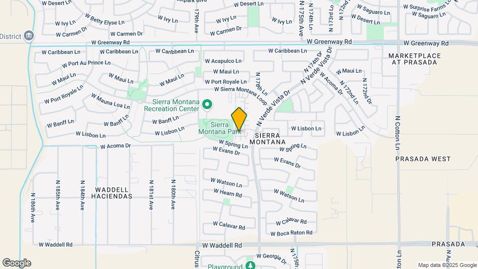 17736 W Mandalay Ln Map and Location Details
