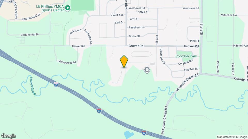 3803 Timber Creek Ct Map and Location Details