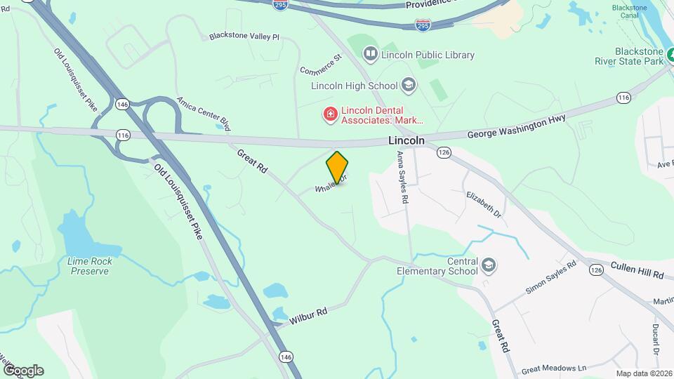 12 Whalen Dr Map and Location Details