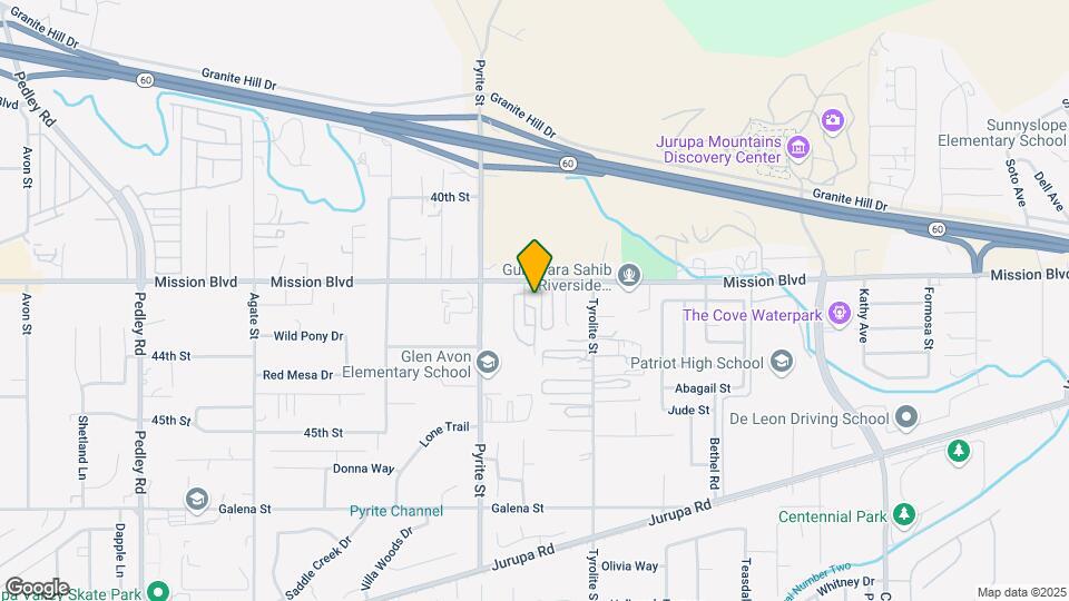 Mission Mobile Manor Map and Location Details