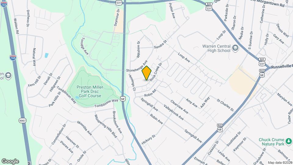 2119 Rock Creek Dr Map and Location Details