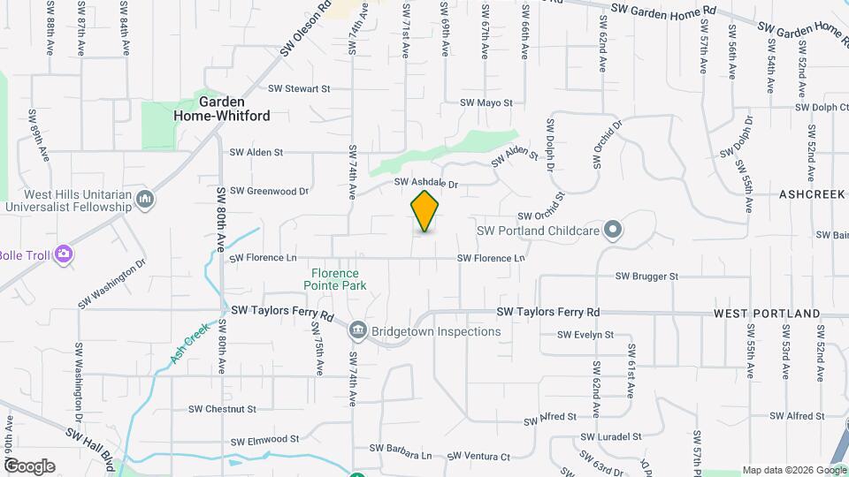 7068 SW Valenta Ct Map and Location Details