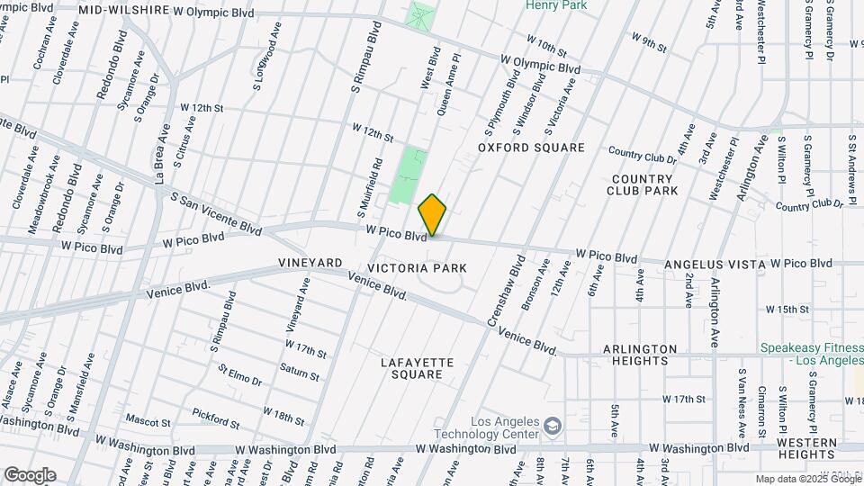4418 W Pico Blvd Map and Location Details