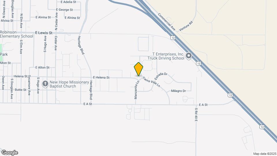 506 Manzanita Ln Map and Location Details