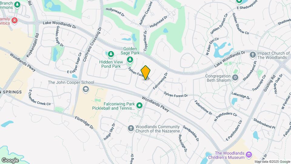 10 Ridgecross Pl Map and Location Details