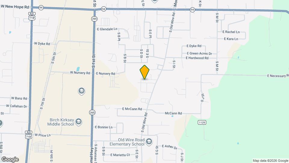 505 E Wire Ridge Dr Map and Location Details