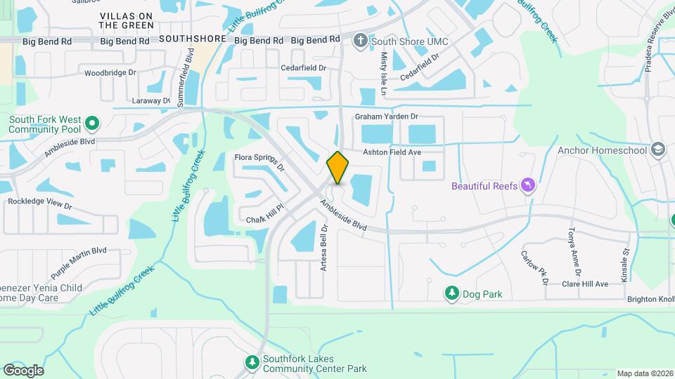 13552 Fladgate Mark Drive Mapa y Detalles de la Ubicación