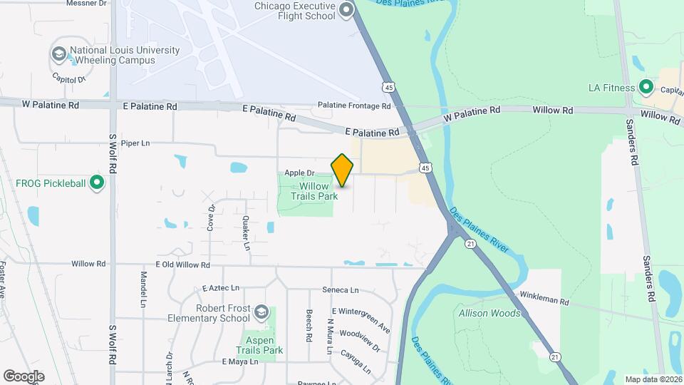 820 McIntosh Ct Map and Location Details