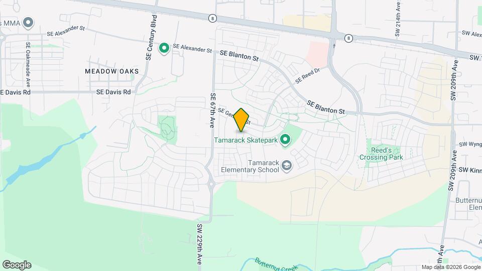 3932 SE 69th Ave Map and Location Details