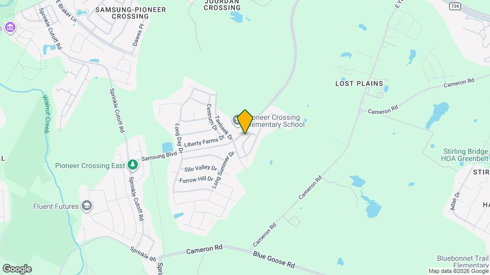 3417 Savage Springs Dr Map and Location Details