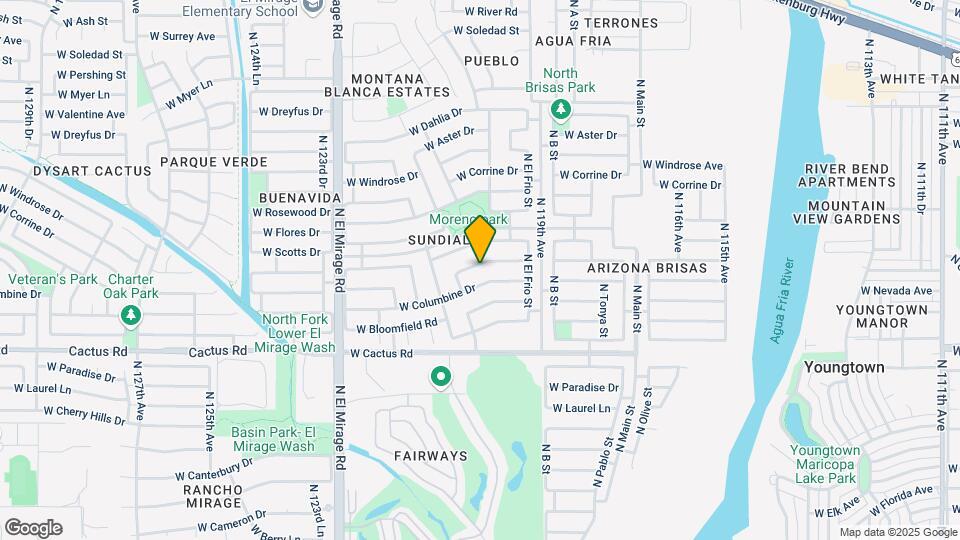 12015 W Larkspur Rd Map and Location Details