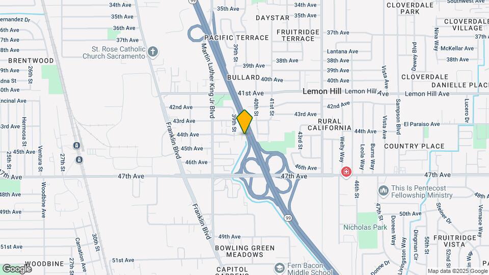 3924 44th Ave Mapa y Detalles de la Ubicación
