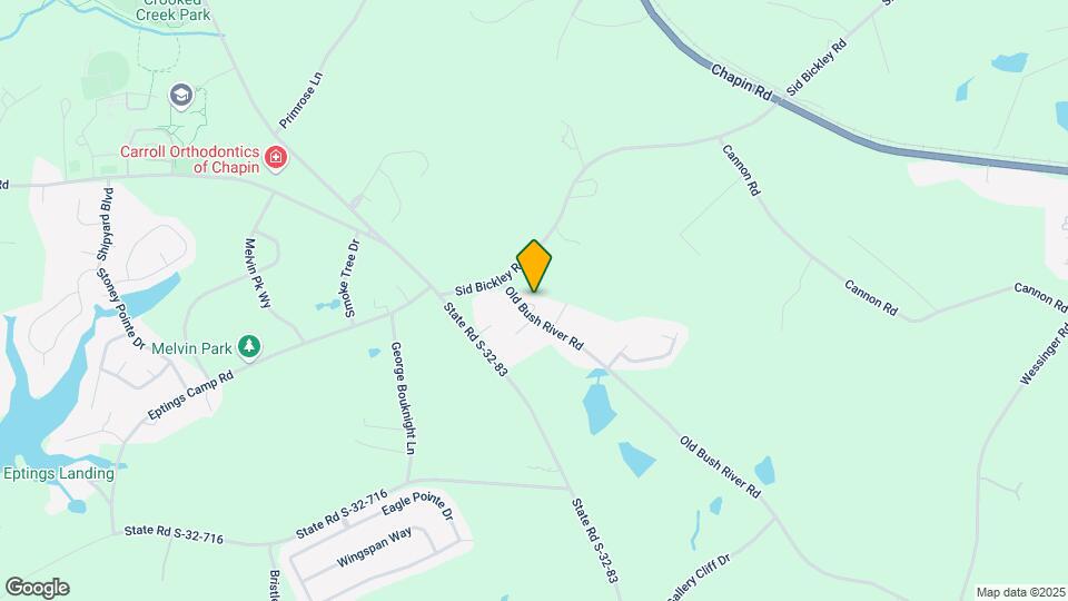 572 Old Bush River Rd, Unit Unit-B Map and Location Details