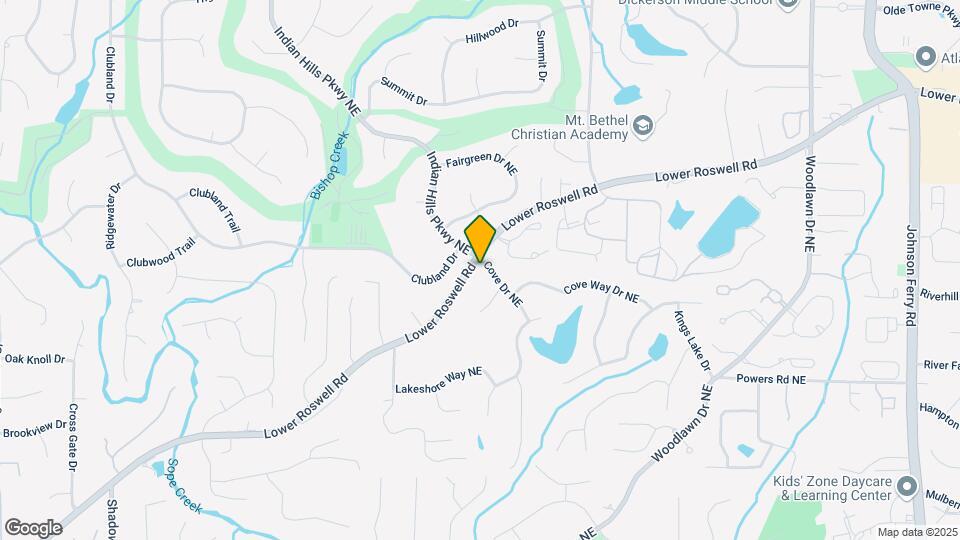 455 Cove Dr NE Map and Location Details
