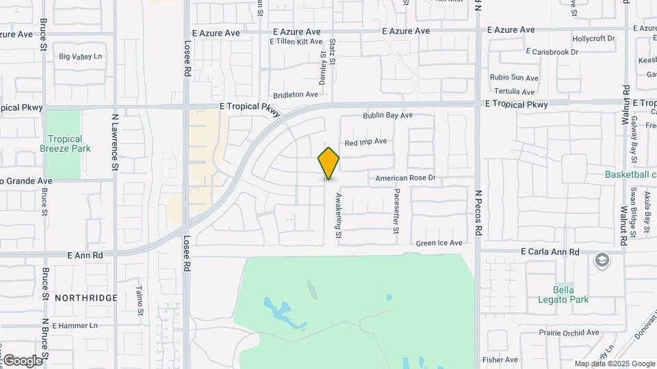 5768 Mammoth Mountain St Map and Location Details