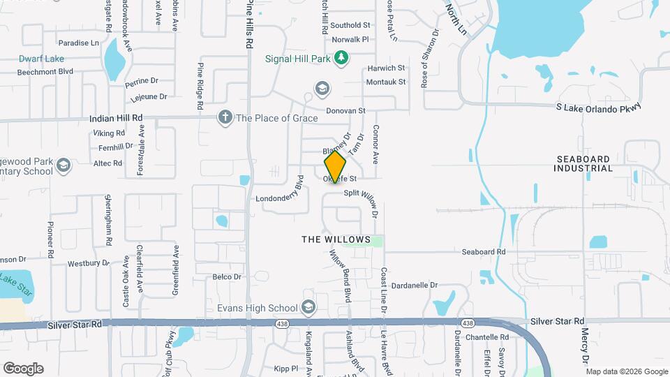 3285 Split Willow Dr Mapa y Detalles de la Ubicación