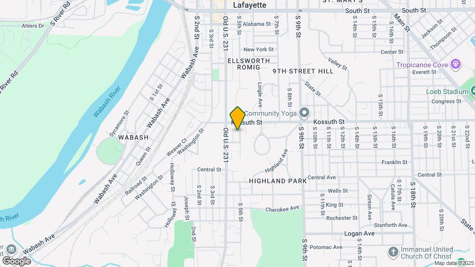 720 S 5th St Map and Location Details