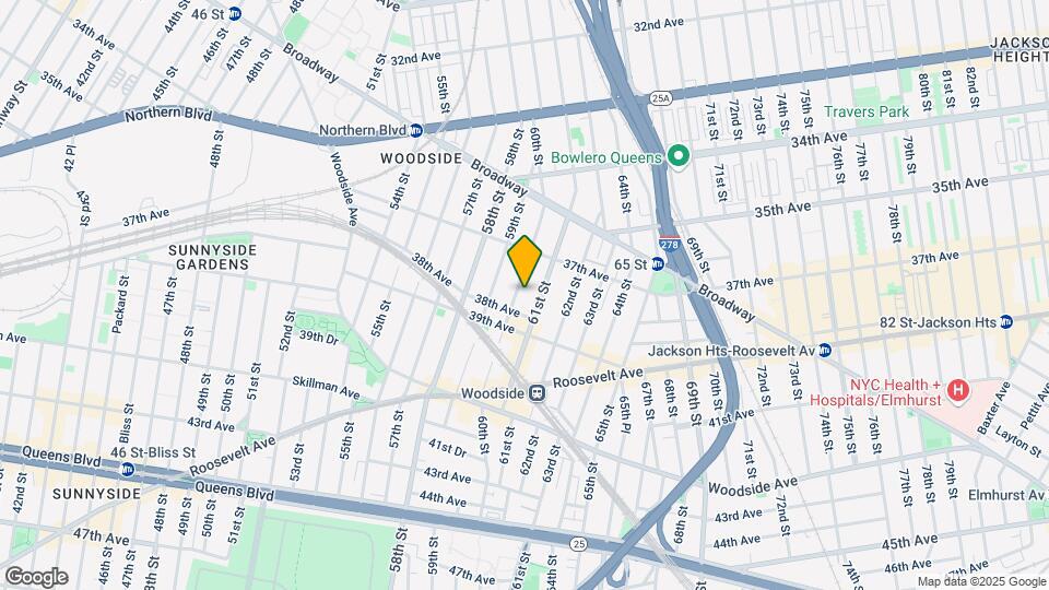 3741 60th St Map and Location Details