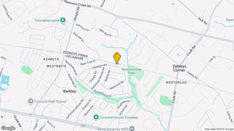 2651 Abington Rd Map and Location Details