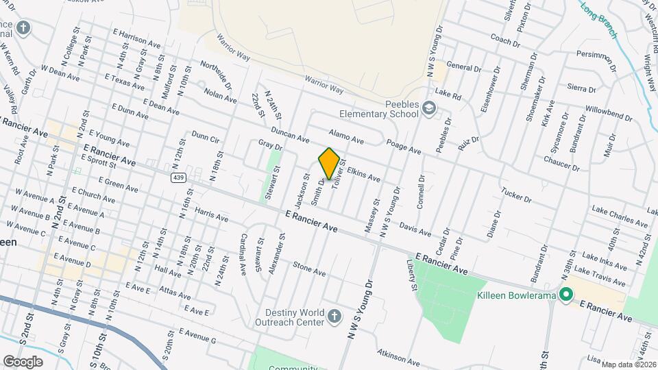 1704 Smith Dr Map and Location Details