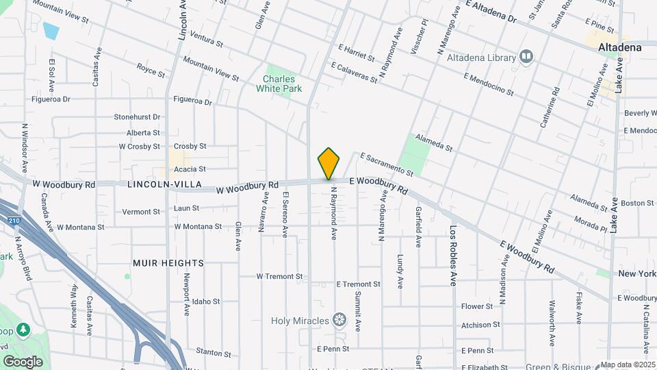 2165 Woodbury Rd Map and Location Details