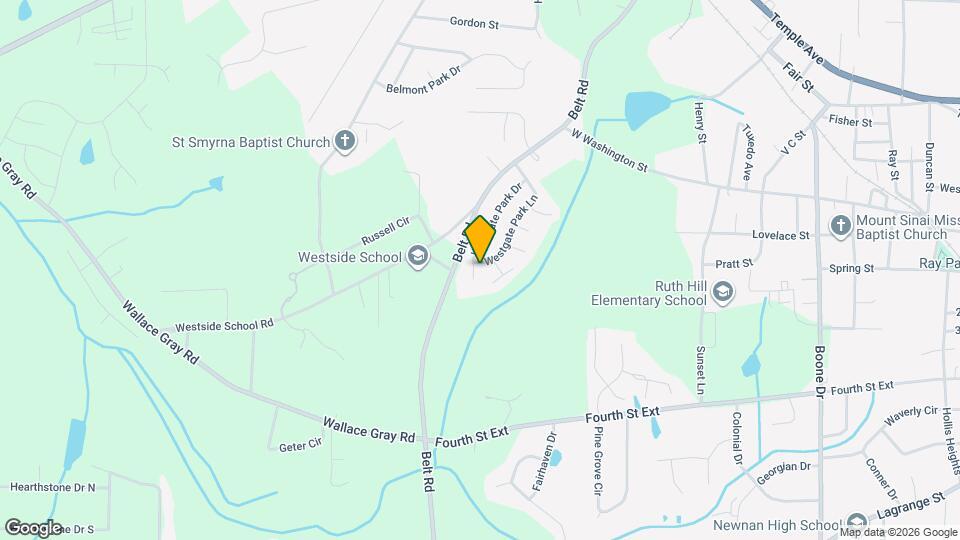 42 Westgate Park Ln Map and Location Details