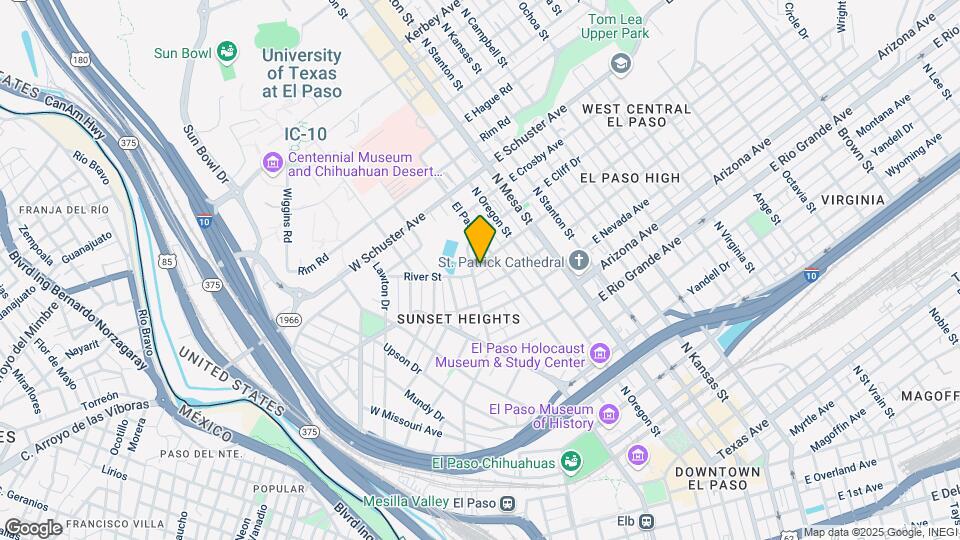 212-222 W River Ave Mapa y Detalles de la Ubicación