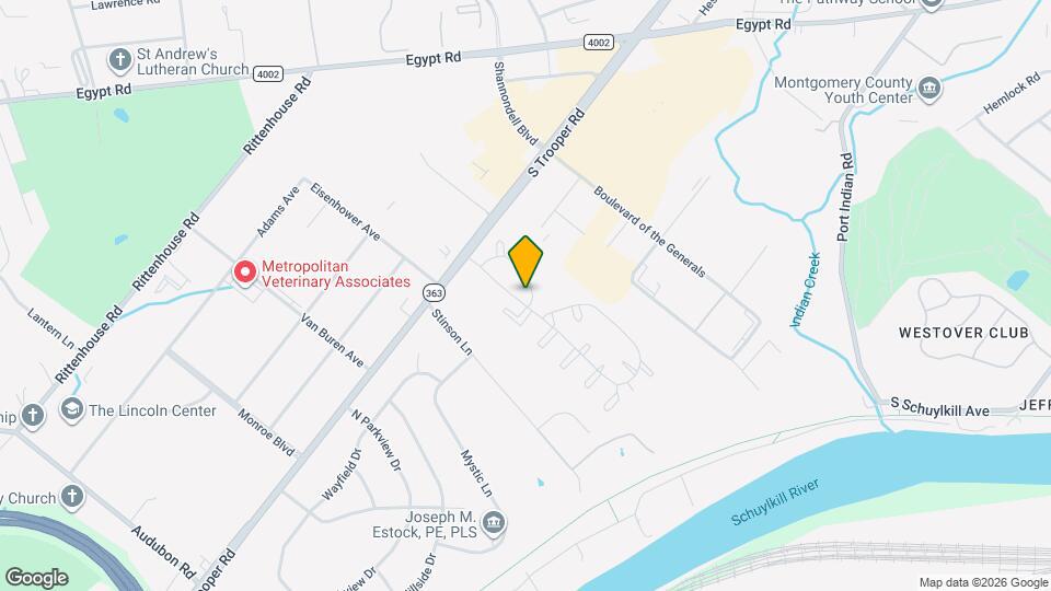 191 William Penn Dr Map and Location Details