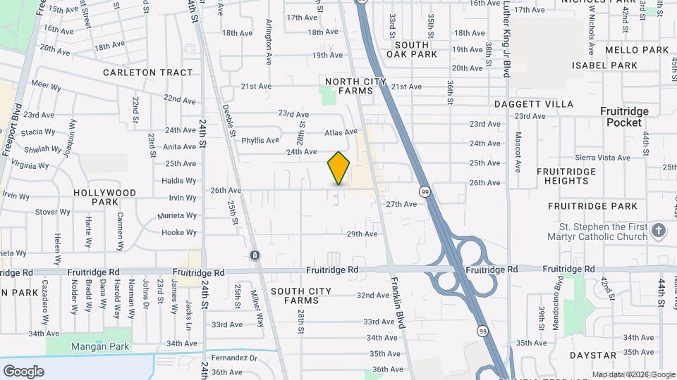 2982 26th Ave Map and Location Details