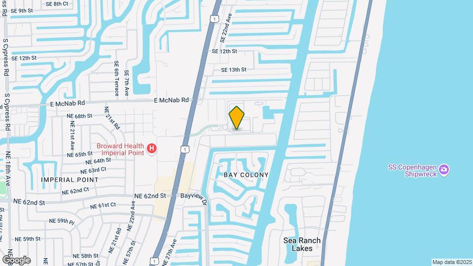 6471 Bay Club Dr, Unit 4 Map and Location Details
