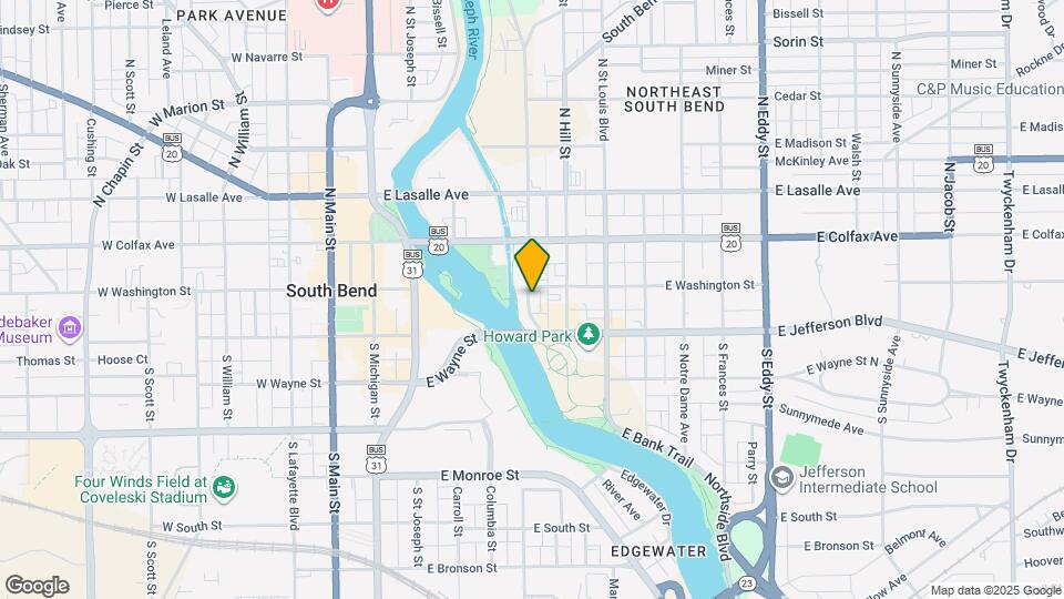 120 S Niles Ave Map and Location Details