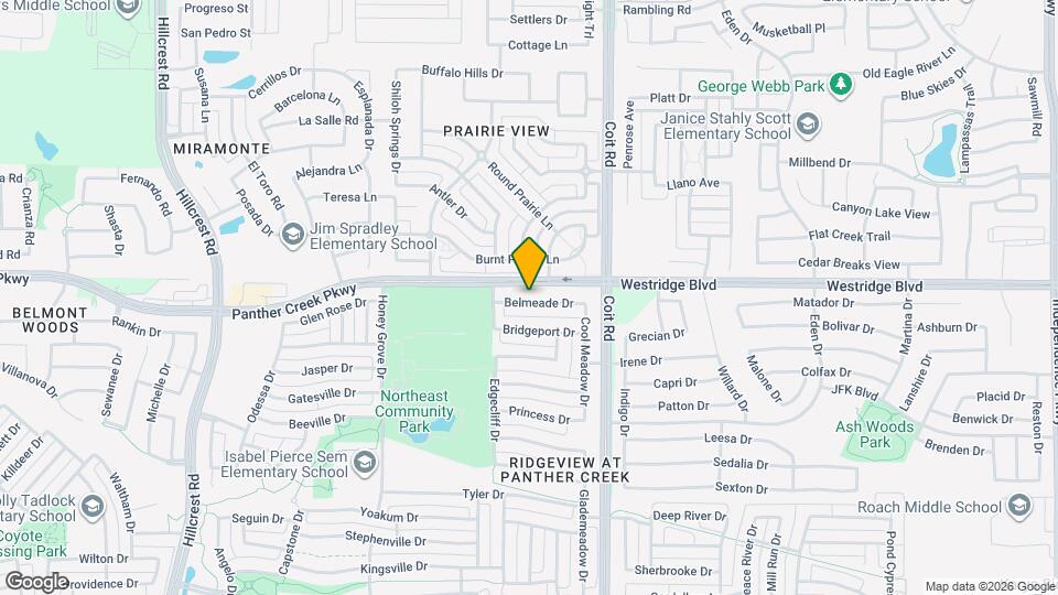 12338 Belmeade Dr Map and Location Details