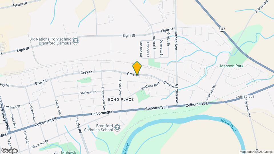 639 Grey St Map and Location Details