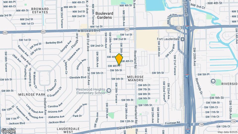 2816 SW 4th Pl Map and Location Details