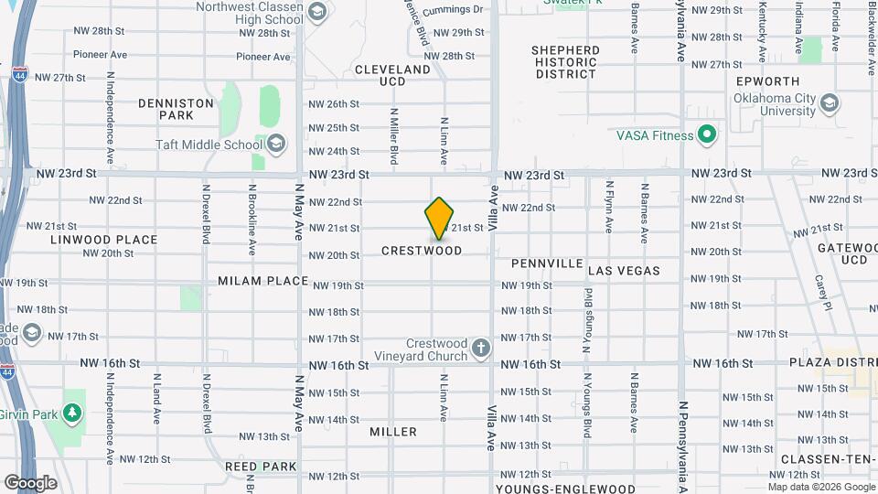 2555 NW 20th St Map and Location Details