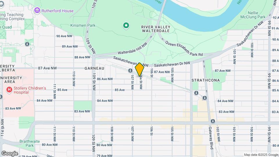 8536-106A 106a St NW Map and Location Details