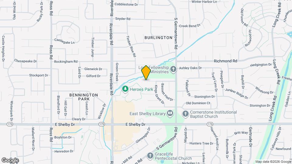 7101 Market Square Dr Mapa y Detalles de la Ubicación