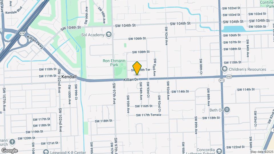 9411 SW 112th St Map and Location Details
