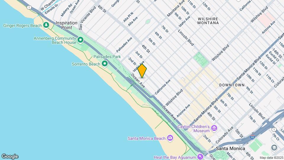 951 Ocean Ave Map and Location Details