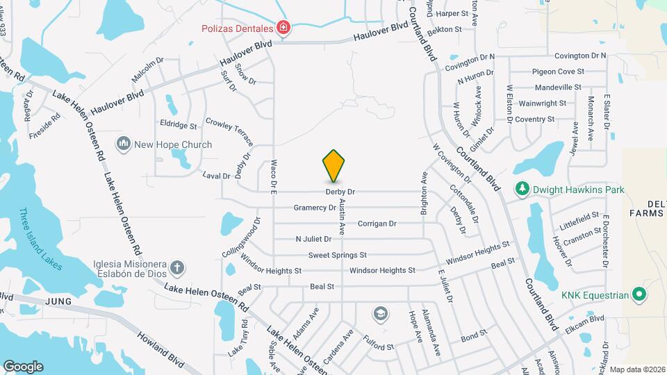 2708 Derby Dr Map and Location Details