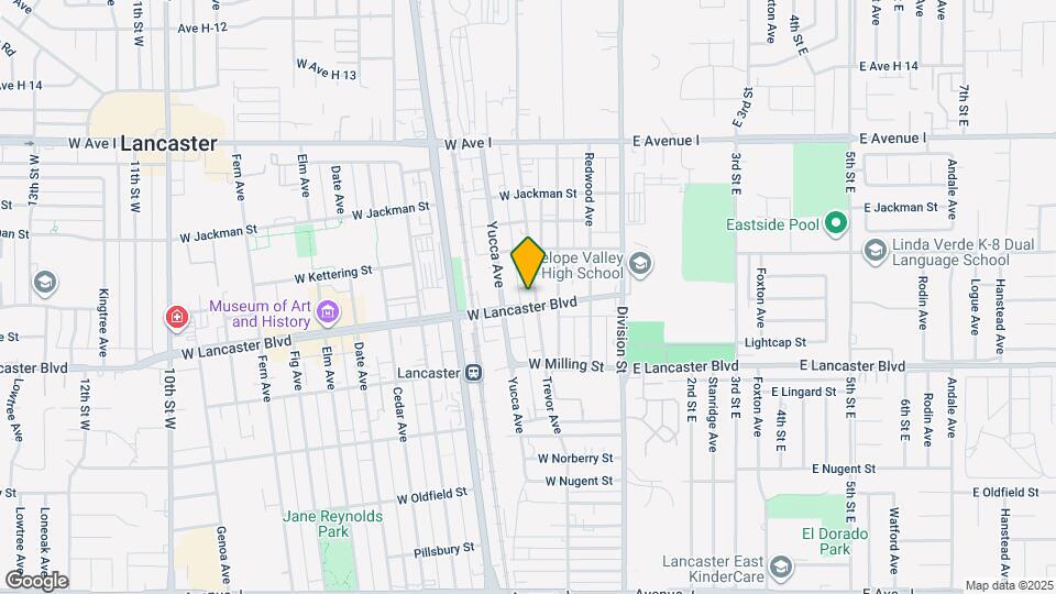 333 W Lancaster Blvd Map and Location Details
